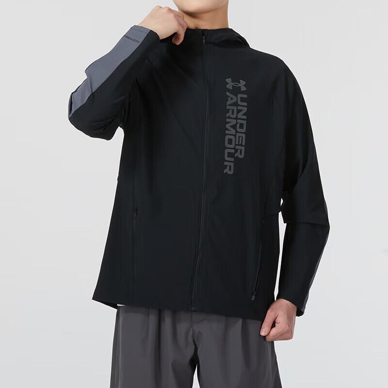 Under Armour Мужская повседневная тканая куртка с капюшоном