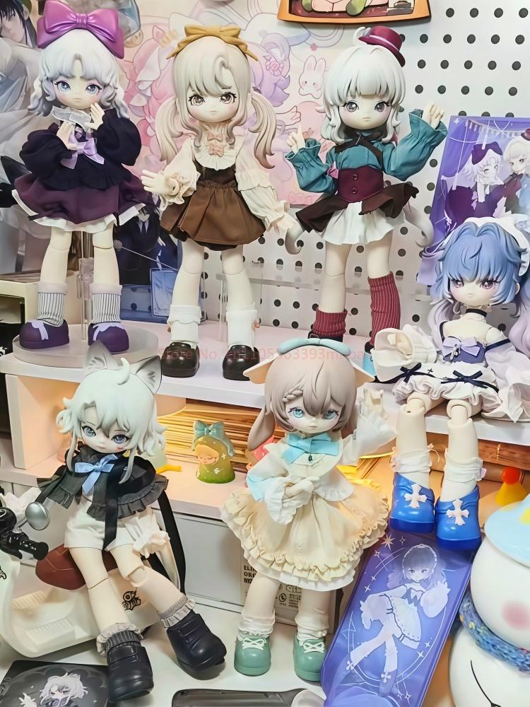 Misya Museum Of The Weird Series 1/8 Bjd Blind Box Fashion Movable Joint Action Figure Cute Collectible Model Toy Desktop Gift