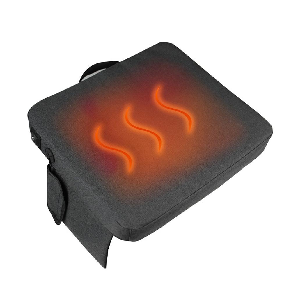 Outdoor USB intelligent Heating Seat cushion warm heating pad Winter Camping Seat Cushion