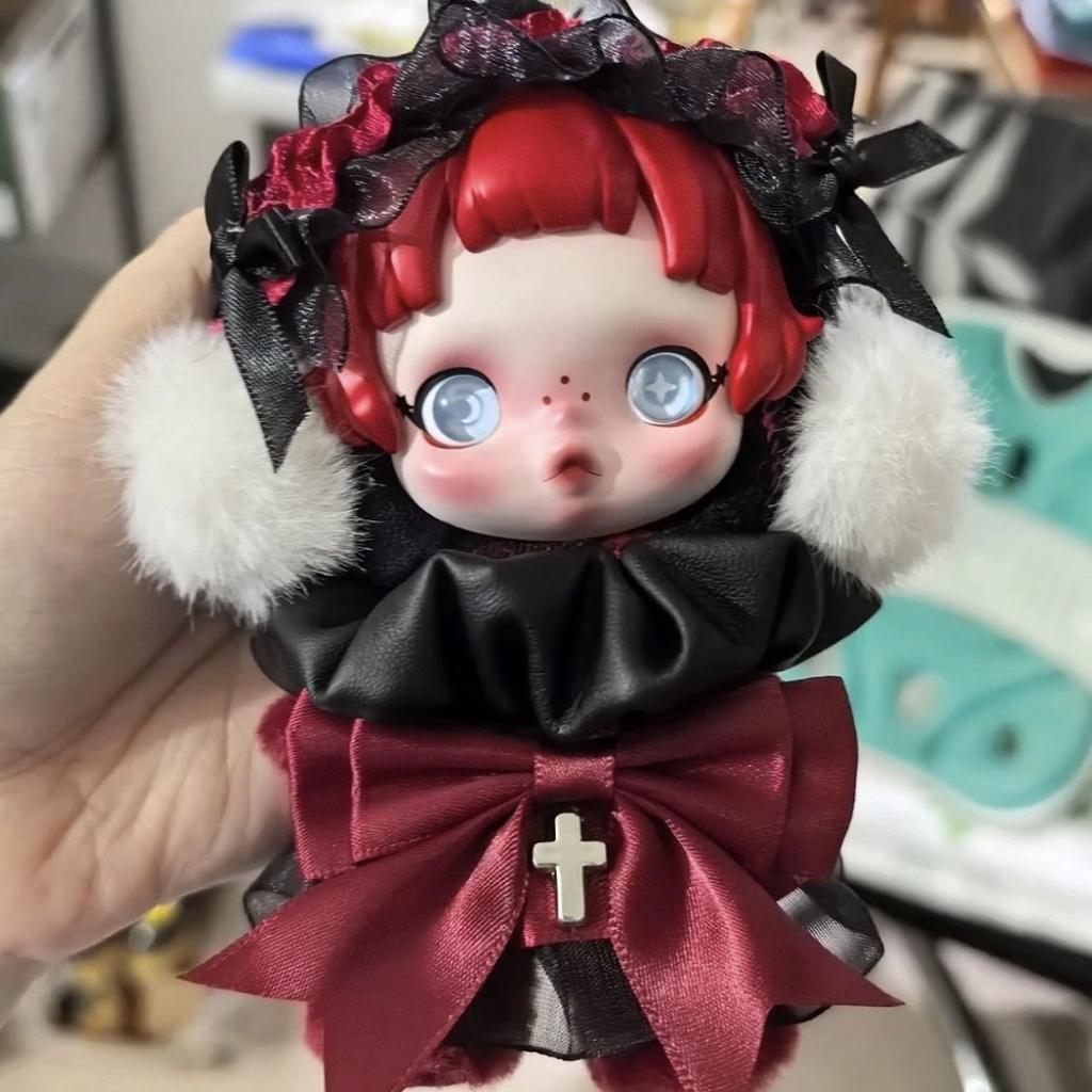 SP Детская одежда Легкое плетение Сад Зима Движение Винил Плюш Skullpanda Одежда Второе поколение [кроме кукол]