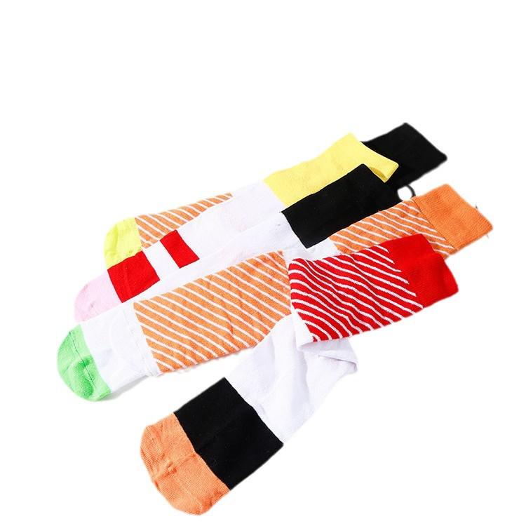 Женские креативные хлопковые носки до колена с рисунком лососевых суши - Весна/Лето, плотные, средней длины