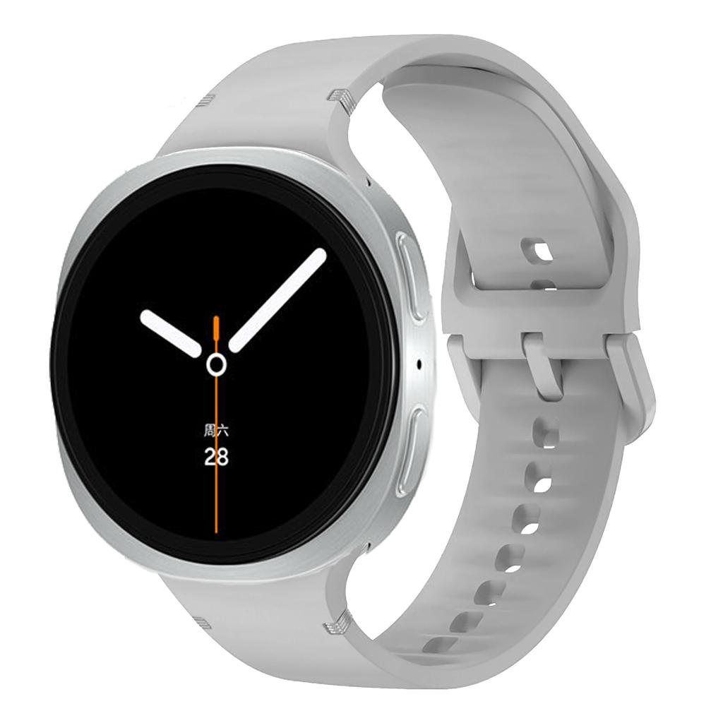 Спортивный силиконовый ремешок для Samsung Galaxy Watch 8 Ремешок 44 мм 40 мм Аксессуары correa pulseira Браслет Galaxy Watch 8 classic 46 мм