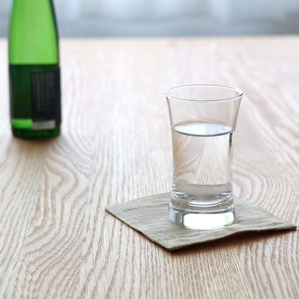 ADERIA Tenkai Japanese Sake Set of Made In Sake Cold Sake Sake Sake Respect for the Sixtieth Commercial Home Transparent B2201 Glass, 90ml, 6, Japan,