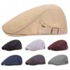 Summer Newsboy Style Adjustable Breathable Peaked Cap Beret Hat Golf Hat