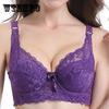Large Size Ultra-thin Underwear Women's Bra Sexy Lace Beauty On The Back Full Cup Bra