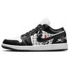Air Jordan 1 Износостойкие Нескользящие Низкие Винтажные Баскетбольные Кроссовки Женские Черно-Белые DC0774-101(Команда181-)