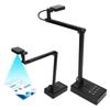 4K USB Document Camera 16MP Webcam Visualiser Image Invert Foldable for Live Demo Web Conferencing Work with Windows