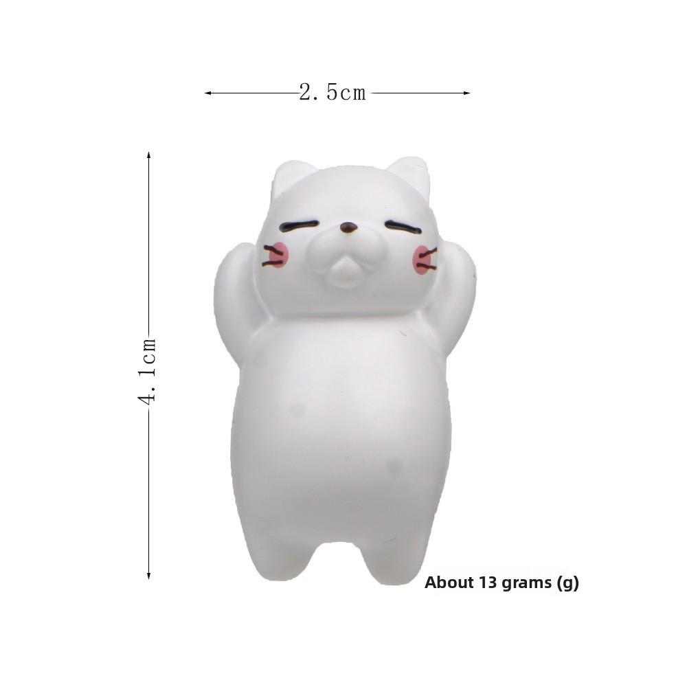 Cute Cat Lazy Three Dimensional Magnetic Refrigerator Resin Decoration Gift For