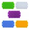 Ice Cubes Trays & Moulds Reusable Honeycomb Shape Silicone Ice Cube Tray Moulds With Lids