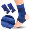 1Pair Kids Compression Sleeves Foot Arch Support Children Ankle Brace Plantar Fasciitis Sock for Sprained Ankle or Sports
