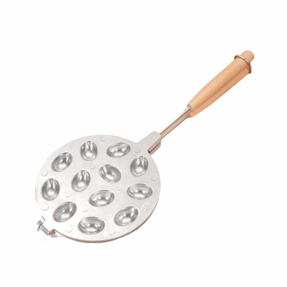7/12/16 Holes Egg Tart Mold Long Handle Walnut Cookie Maker Mini Muffins Baking Mold Home Bakery