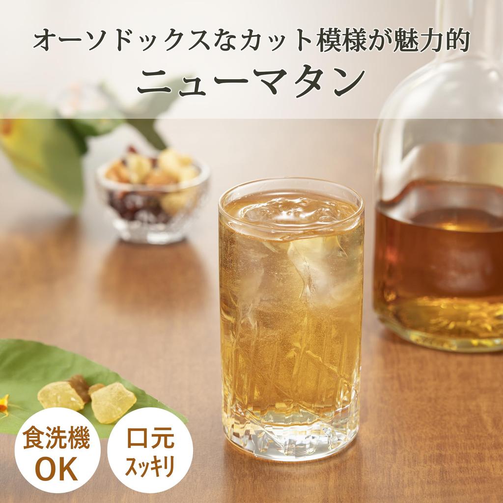 Стакан Toyo Sasaki Glass Новый стакан Matan 180 мл Набор из 48 Сделано в Японии Можно мыть в посудомоечной машине Стеклянная чашка Пивной стакан Стакан для хайбола Стакан для сауэра Стакан для чухая