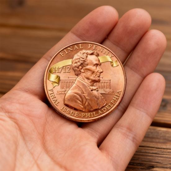 Юшэн Последняя Мелочь Коллекционная Монета Двусторонняя Резьба Последняя Мелочь Жетоны-Дань Сувенирная Монета Для Любителей Истории Коллекционеров Памятный Подарок