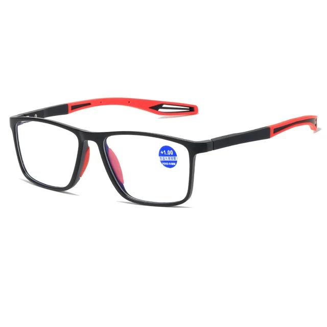 Elastic Reading Glasses Vintage Flexible Anti Blue Light Far Sight Eyeglasses Women Men Retro Presbyopia Sports Eyewear