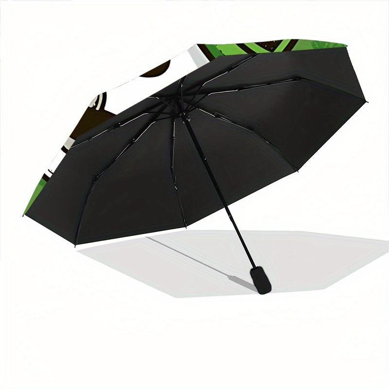 1pc Panda Turtle Auto Open/close, All-Season Portable Folding Umbrella for Women & Men, Travel, Everyday, Formal Events - Compact Luxury Parasol, Outd
