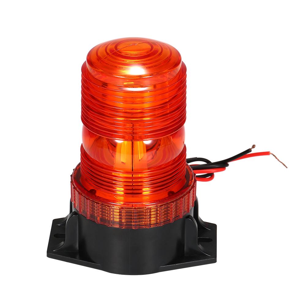 Аварийная сигнальная лампа 15 Вт, светодиодная аварийная сигнальная лампа, проблесковый маячок безопасности для вилочного погрузчика, трактора, тележки для гольфа, UTV, автомобильного автобуса