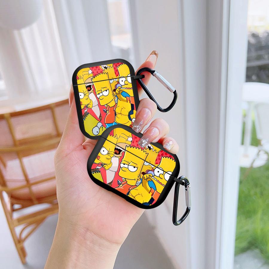 Чехол для Airpods Pro3 2 Pro2 4 3 Pro 1 Чехлы для наушников Обложка Гомер Милые Симпсоны