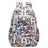 Cartoon Print High School Junior High School High Capacity Backpack Girl Schoolbag Student Backpack
