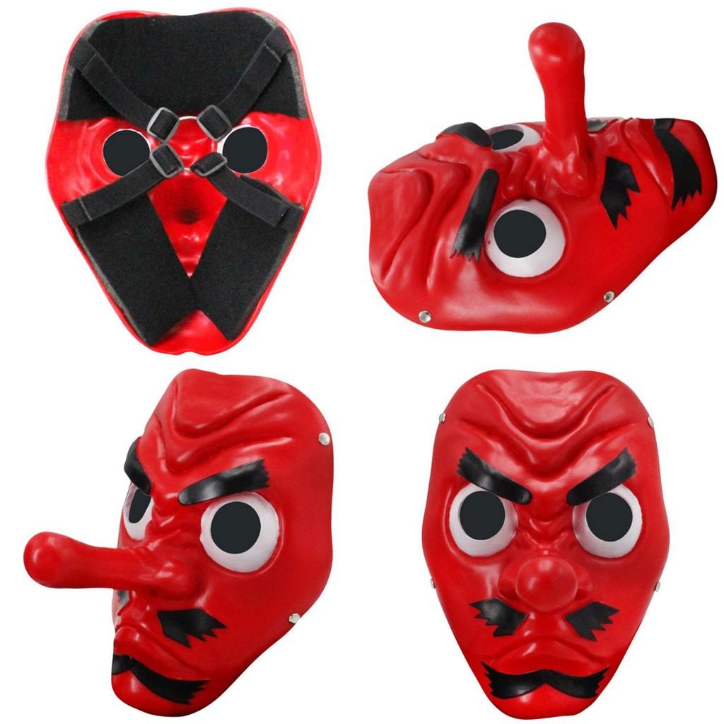 Red Tengu Demon Slayer Mask For Halloween And Themed Cosplay Events