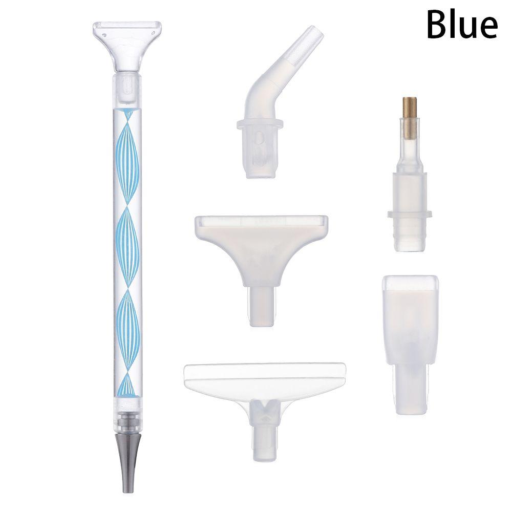 Cross Stitch Resin Pen Alloy Replacement Pen Heads Point Drill Pen Resin Diamond Painting Pen