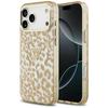 Etui Guess Leopard Glitter Magsafe Do    Iphone 17 Pro Max Brązowy