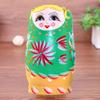 1 Set Nesting Doll Unique Pattern Wear Resistant Wood Girls Russian Stacking Dolls Desktop Decor for Home