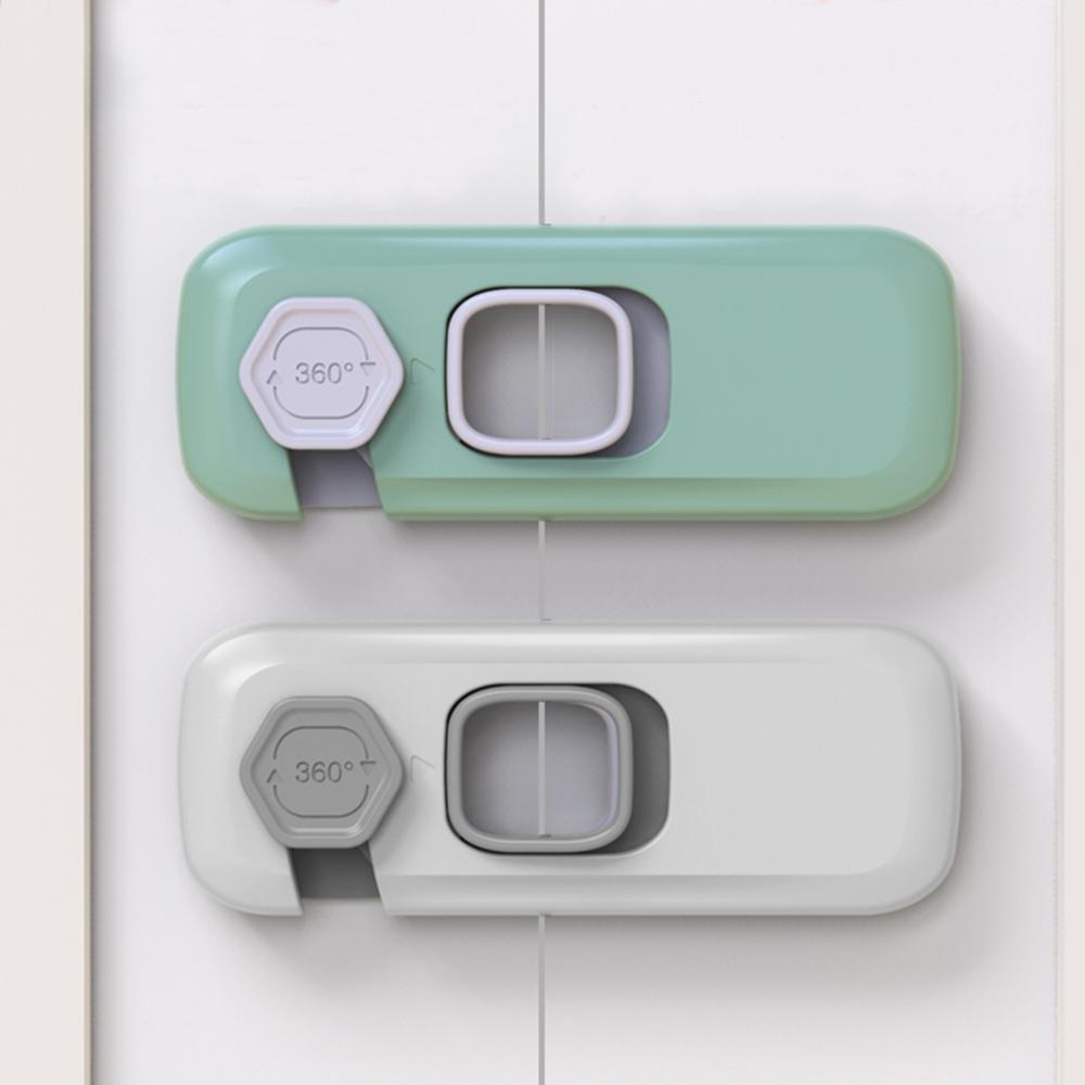 Cabinet Drawer Protection Freezer Child Safety Lock Closing Buckle Housing Safety Door Locks