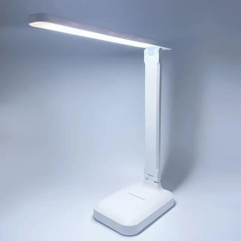 1pcs Led Desk Lamp Eye-Protection Study Reading Lamp, Writing Specific, Bedroom Bedside Lamp, Dormitory Plug-In Table Lamp