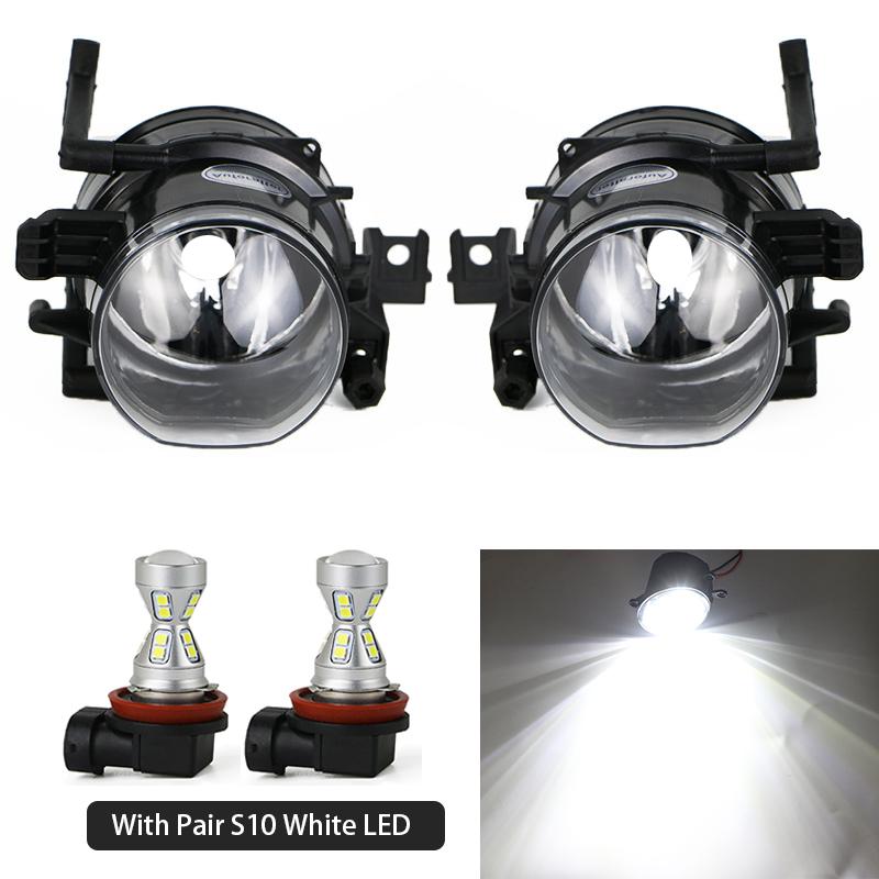 Для BMW 7 серии E65 E66 730 740 745D 735 745 760 2005 2006-2008 Сборка противотуманной фары с лампой Передний бампер Противотуманный свет 63176943415