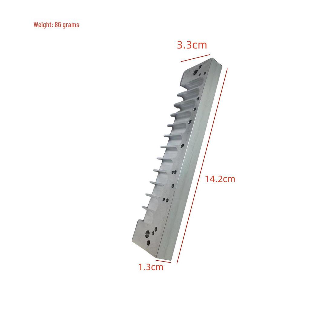 Hohner Chromatic Harmonica with Metal Accessories, 270/270D, Universal Aluminum Comb