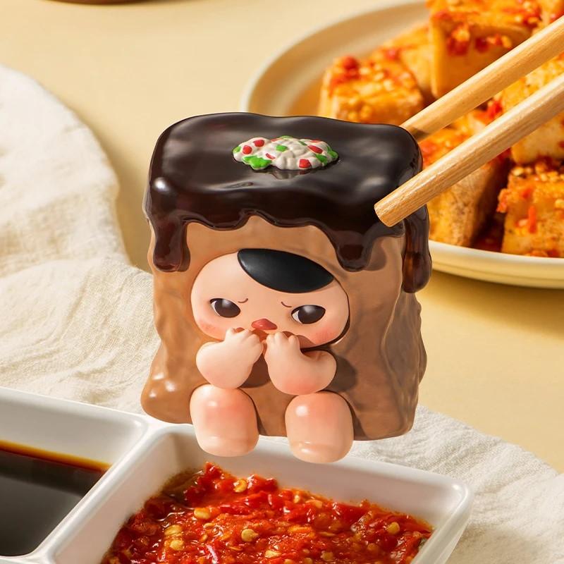 POP MART PUCKY The Feast Series Blind Box Toys Kawaii Anime Action Figure Caixa Caja Surprise Mystery Box Dolls Girls Gift