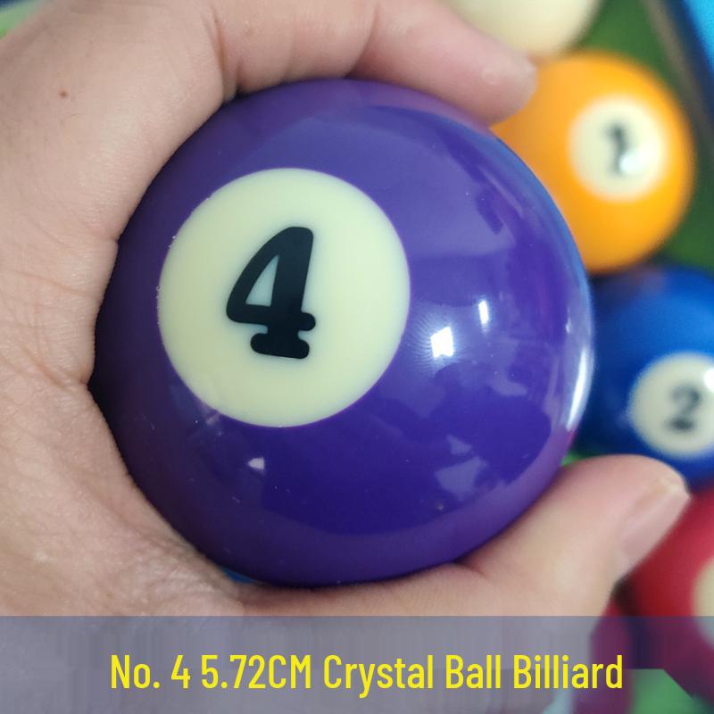 Standard American Billiard 16-Ball Set: Black 8 & 9-Ball with Large Numbers