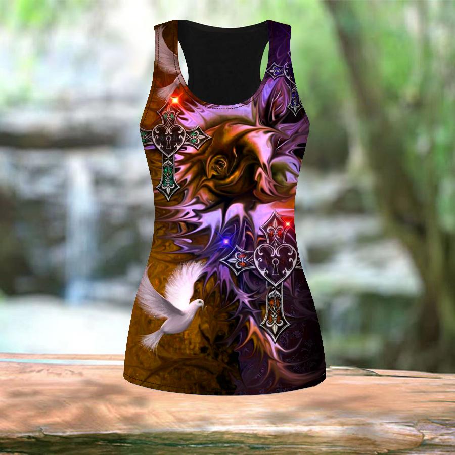 Женские летние спортивные рубашки с 3D принтом Rose Dove для занятий йогой и тренажерным залом, жилеты больших размеров