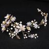 Повязка на голову с кристаллами Halo Hairband Leaf Crown Bride Ободки Свадебные аксессуары для волос