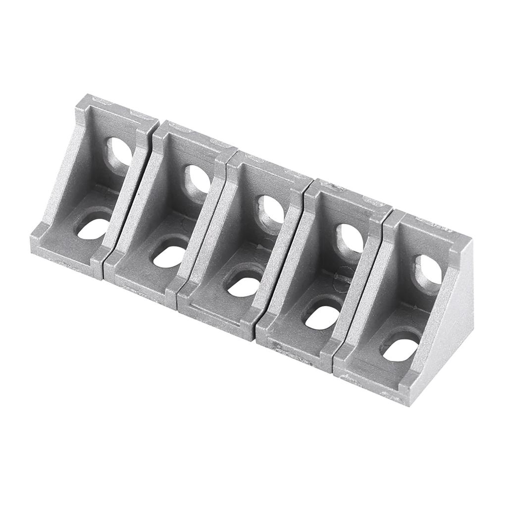 10 шт. угловой кронштейн L-образной формы из алюминиевого сплава, крепеж для угловой скобы 28x28 мм