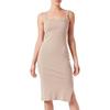 Повседневное платье - Champion - Женское - Светло-коричневое - Знаковый логотип - Коллекция Icon Plus