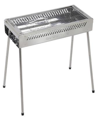 BBQ-гриль Captain Stag из нержавеющей стали <650> Серебристый.