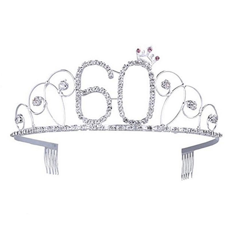 Fashion Headband Headwear Girl Tiara Birthday Crown Party Decoration KTY