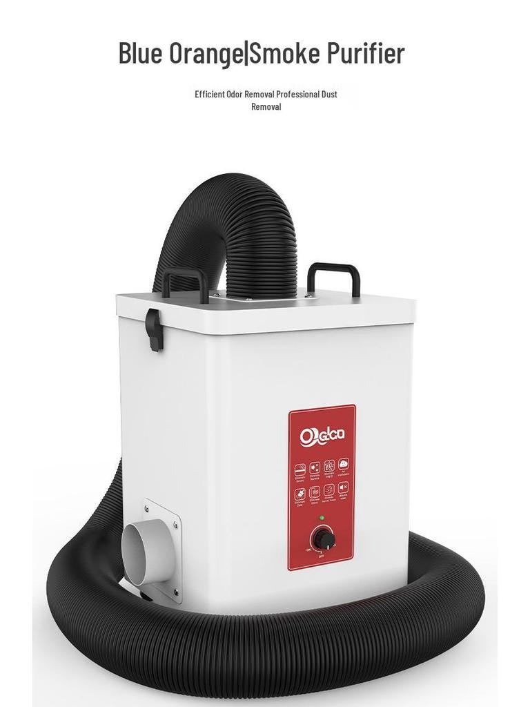 Compact Laser & Soldering Fume Extractor for 3D Printing, Coffee Roasting, and Odor Control