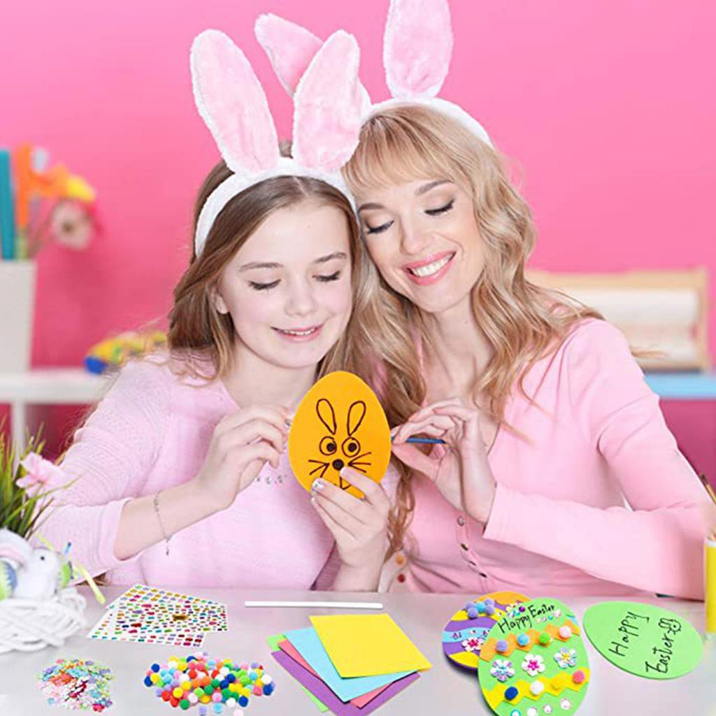 Easter Foam Sticker Set Decoration Easter Handmade Set Suitable For Children's Home And Back To School Gifts