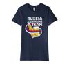 Funny Russian Flag Beer Russia Drinking Team TShirt 100 Cotton ONeck Summer Short Sleeve Casual Mens Tshirt Size S3XL