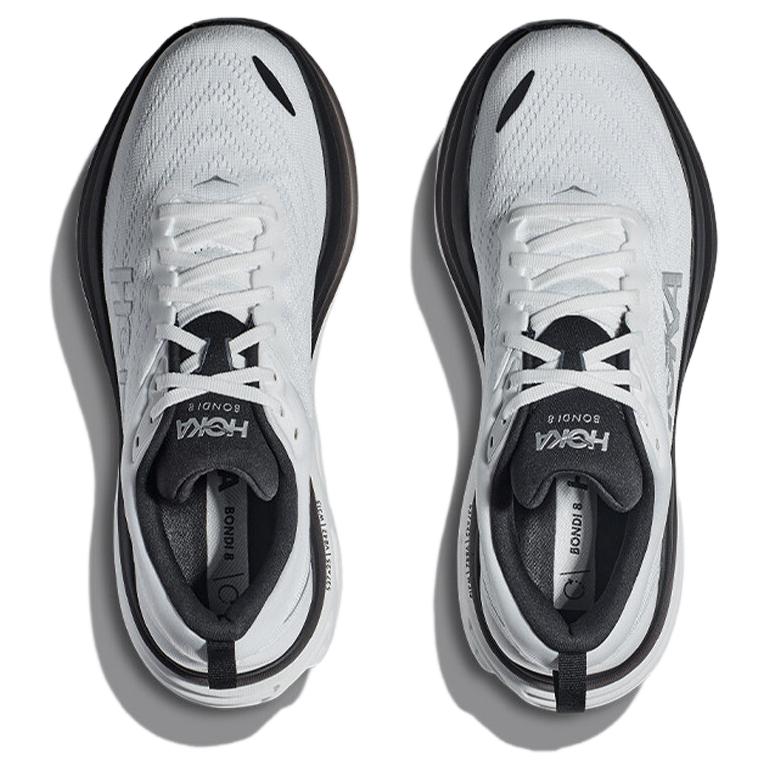 HOKA One One Bondi 8 2E Широкие 'Белый Черный' 1127953-WBLC
