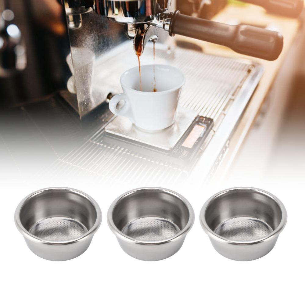 3pcs set Stainless Steel Coffee Portafilter Basket 54MM Coffee Filter Basket For Home Baristas