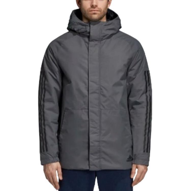 Adidas Puffer Jackets Men's Hooded Moderate Other CY8641