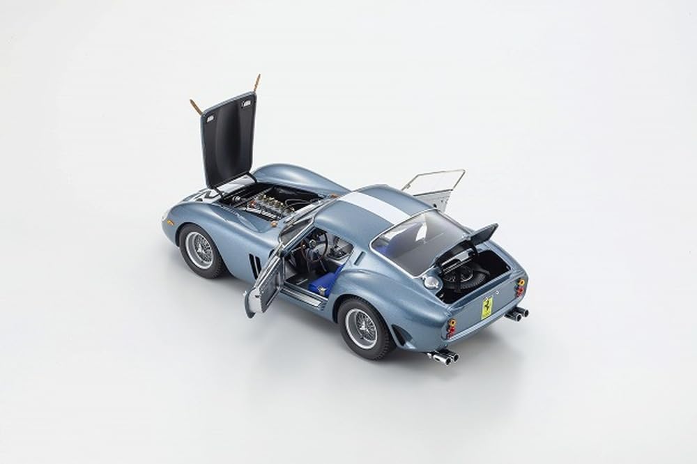 Kyosho Оригинальный Ferrari 250GTO 1962 Sebring Завершенный продукт KS08438D 1/18 #24 (синий)