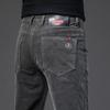 Men's Corduroy Casual Stretch Pants - Autumn/Winter, Loose, Straight-Fit, Versatile Trousers