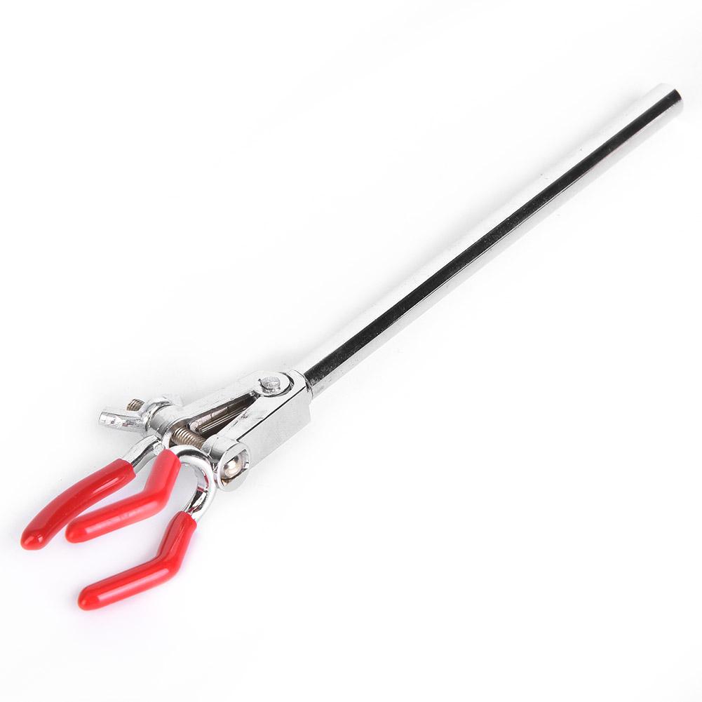 Zinc Alloy Three Jaw Lab Flask Clamp Clip Laboratory Instrument Experiment Accessories