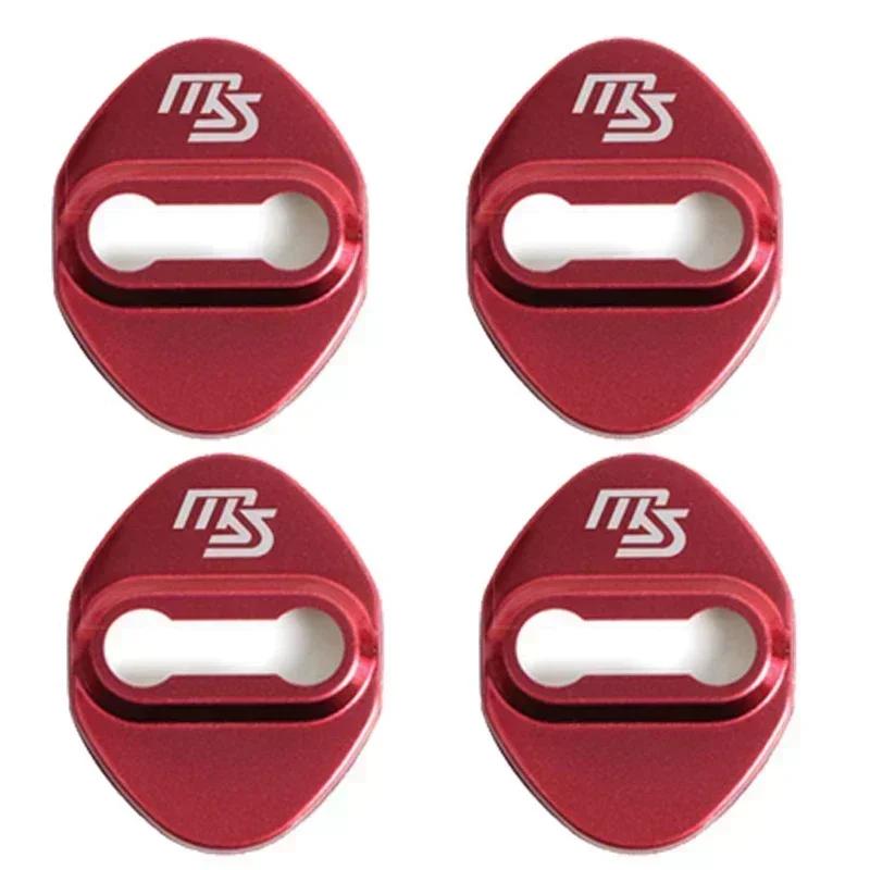 2025 Горячие 4 шт. Накладки на замки дверей автомобиля Антикоррозийные пряжки-наклейки для Mazda CX-4 CX-5 CX-3 Atenza Axela 3 6 Grand Tourer Стиль Аксе