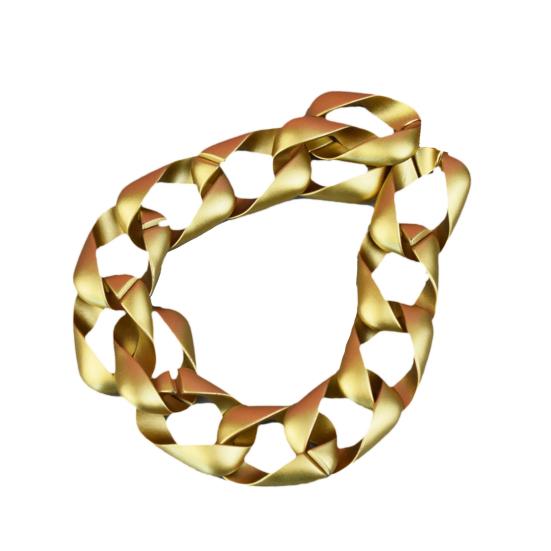 Pet Necklace Collar Anti-scratch Easy Match Plastic Exquisite Chain Adjustable Pet Necklace for Party