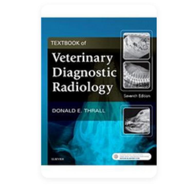 Textbook of Veterinary Diagnostic Radiology Hardcover q530 UKN191